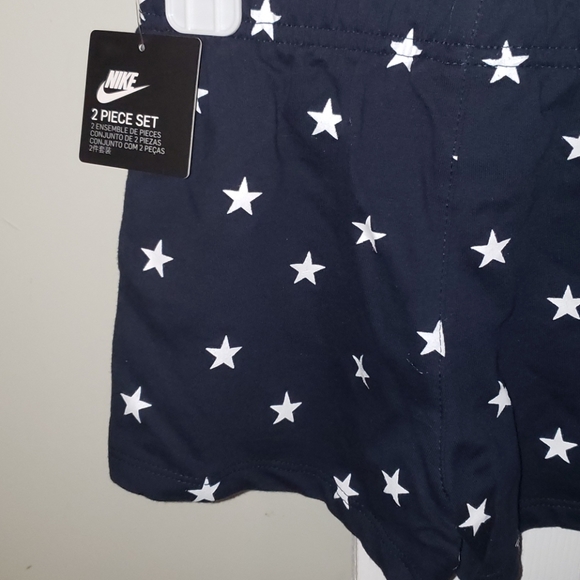 NWT Nike Girls Sz 6X Red White & Blue 2 Piece Set - Picture 2 of 4